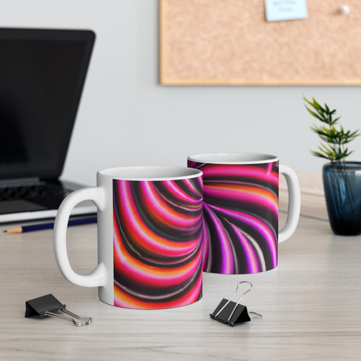 Dawn's Drip-O-Matic Coffee - Psychedelic Coffee Cup Mug 11 Ounce