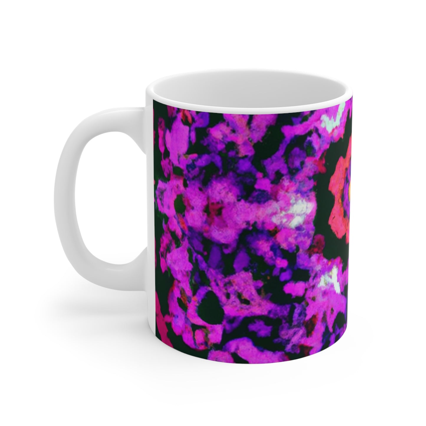 Earlie's Coffee Roasters - Psychedelic Coffee Cup Mug 11 Ounce