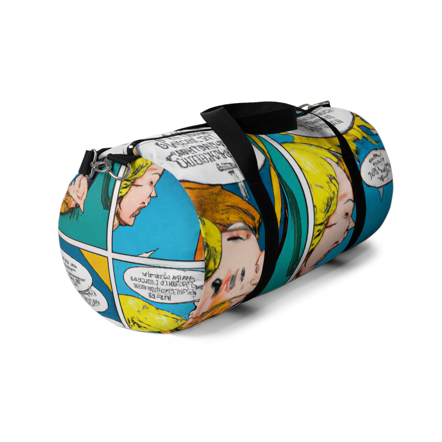 Hansworth and Morris Luxury Bags - Comic Book Duffel Bag