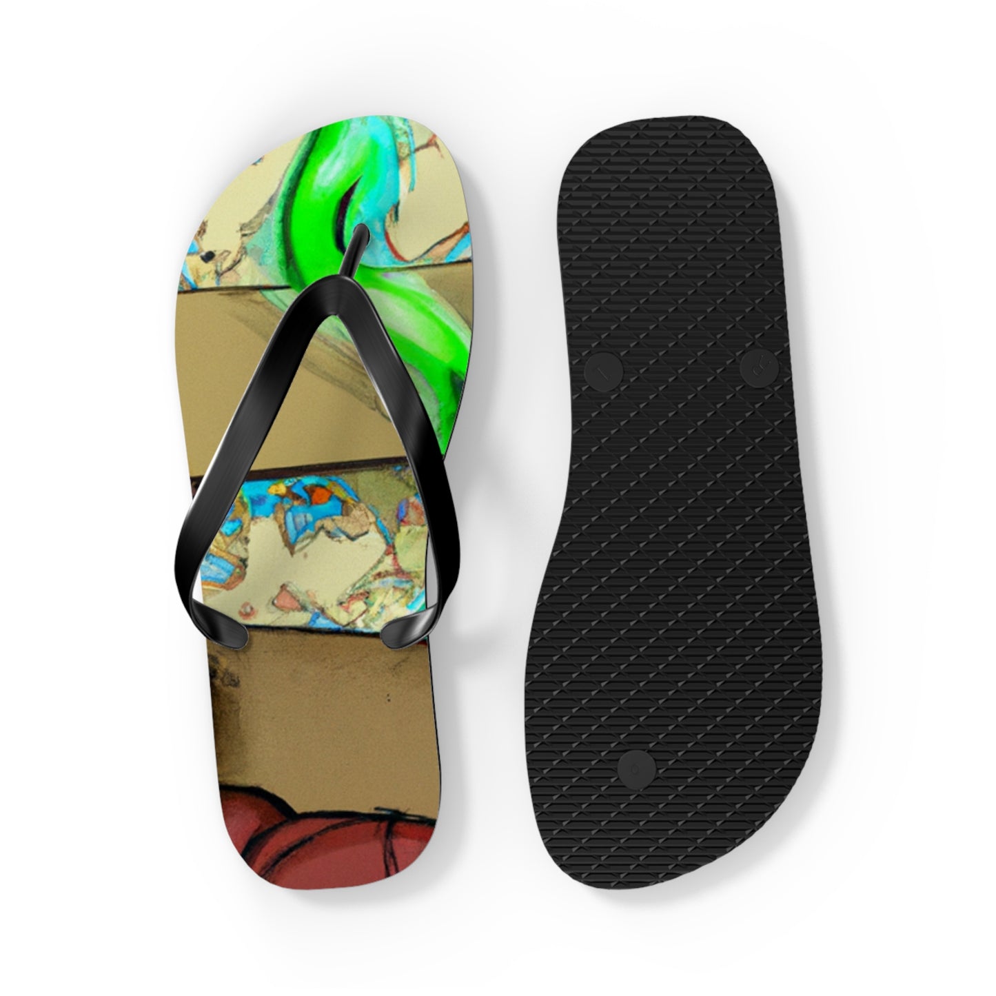 Skylord Supreme - Comics Collector Flip Flop Beach Sandals