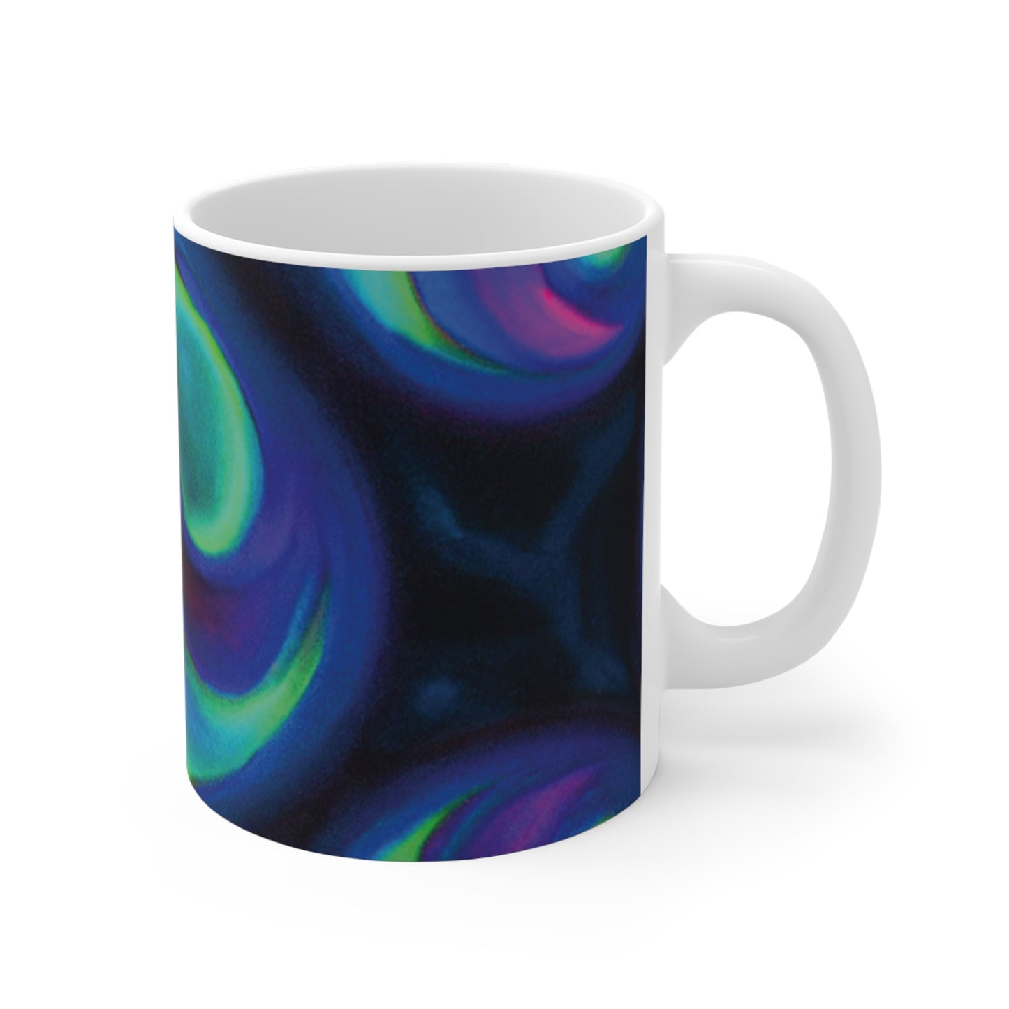 Thelberta's Best Brews - Psychedelic Coffee Cup Mug 11 Ounce