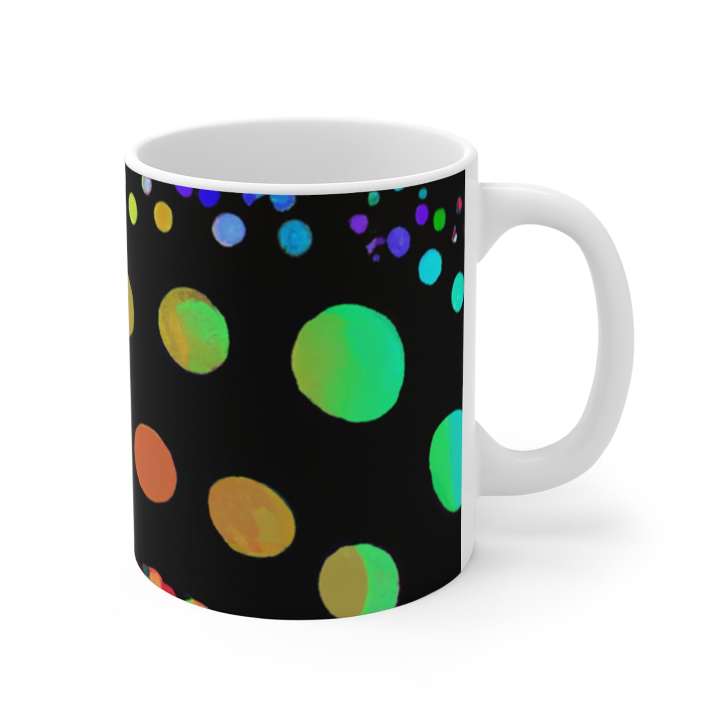 Glenda's Gourmet Java - Psychedelic Coffee Cup Mug 11 Ounce