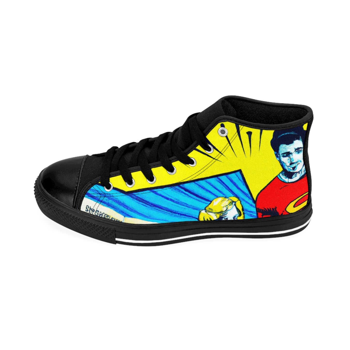 .

Hildegard Shoe-smith - Comic Book Hi Tops