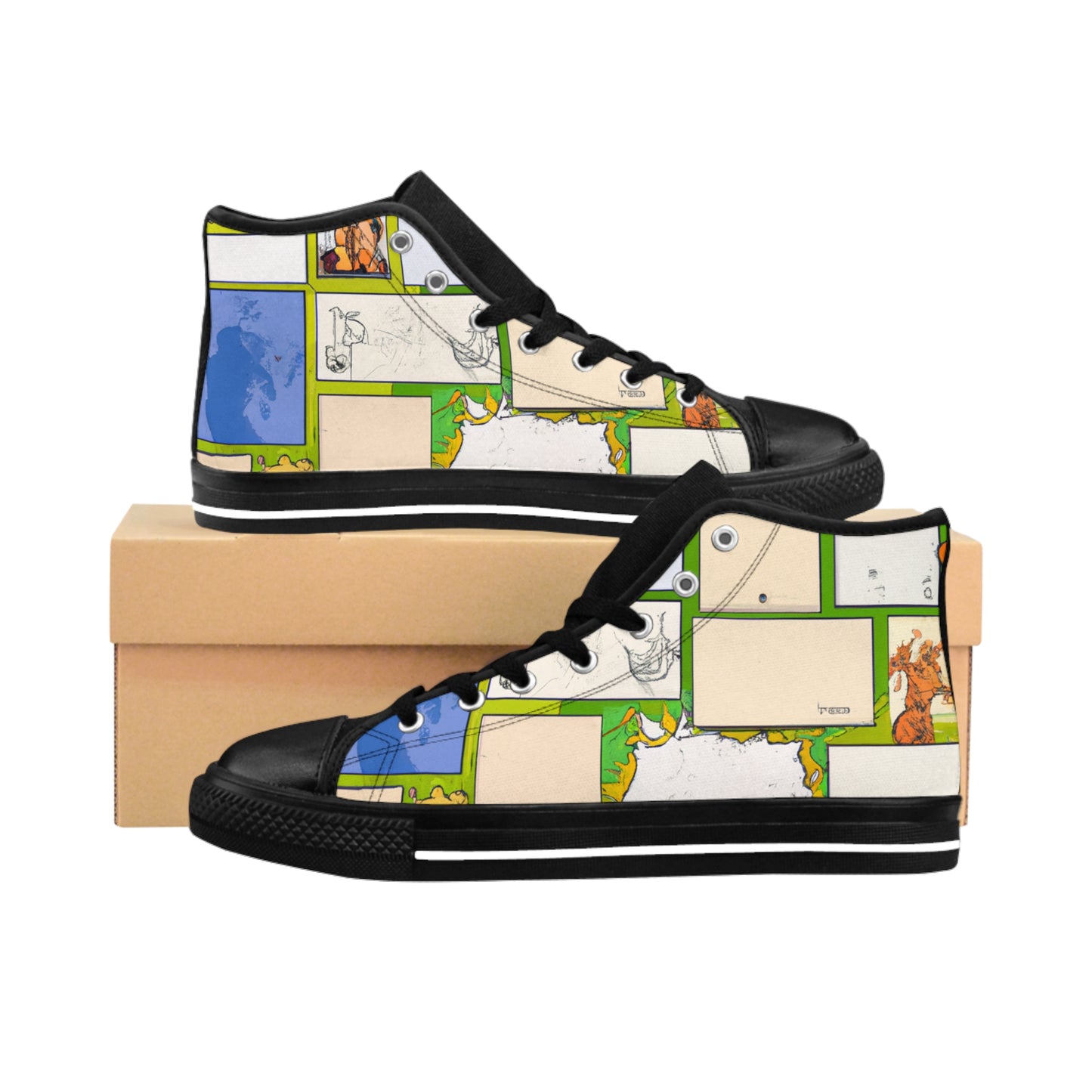 .

Girard Boticelli - Comic Book Hi Tops