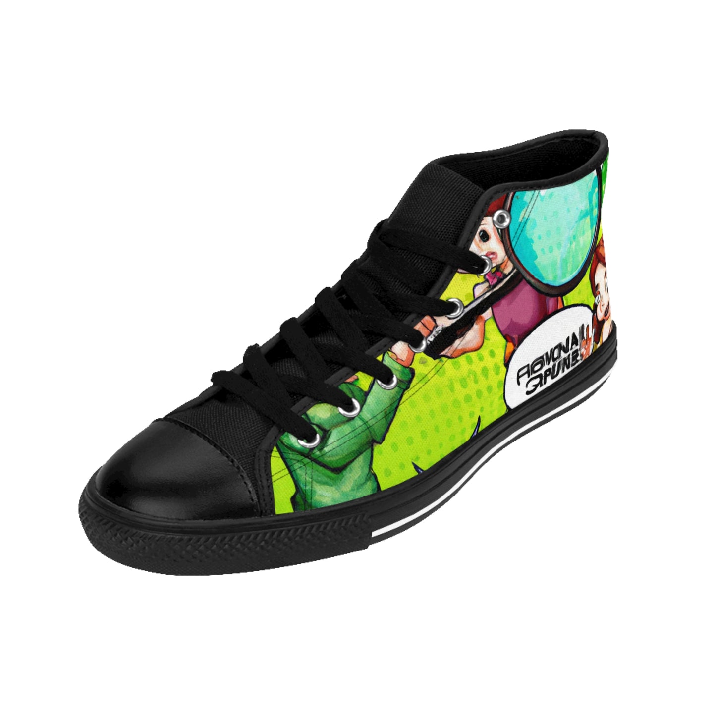 Gervais le Tailleur - Comic Book Hi Tops