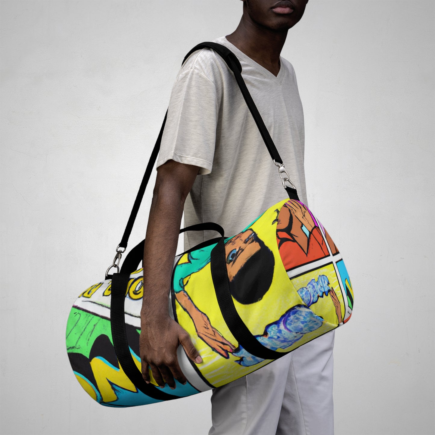 Charles Clifton - Comic Book Duffel Bag