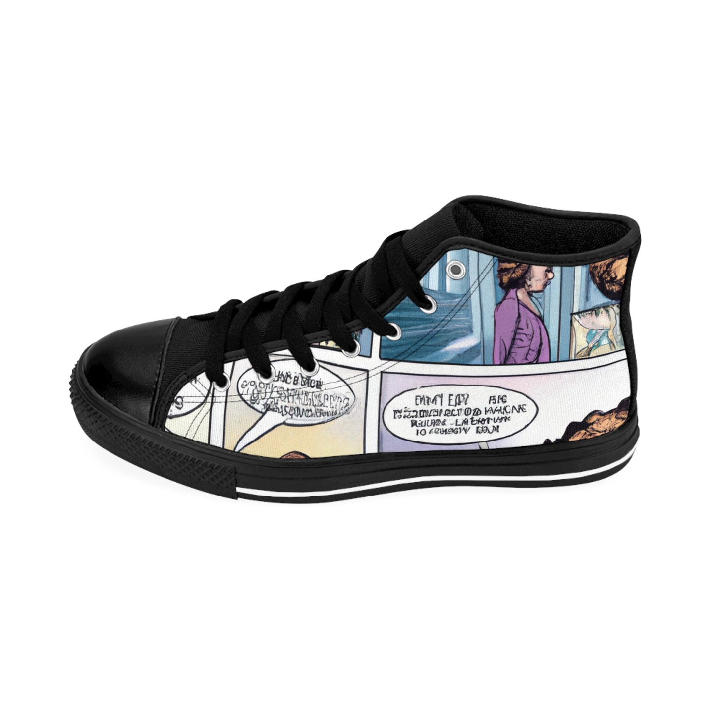 .

Earraighne Montague - Comic Book Hi Tops