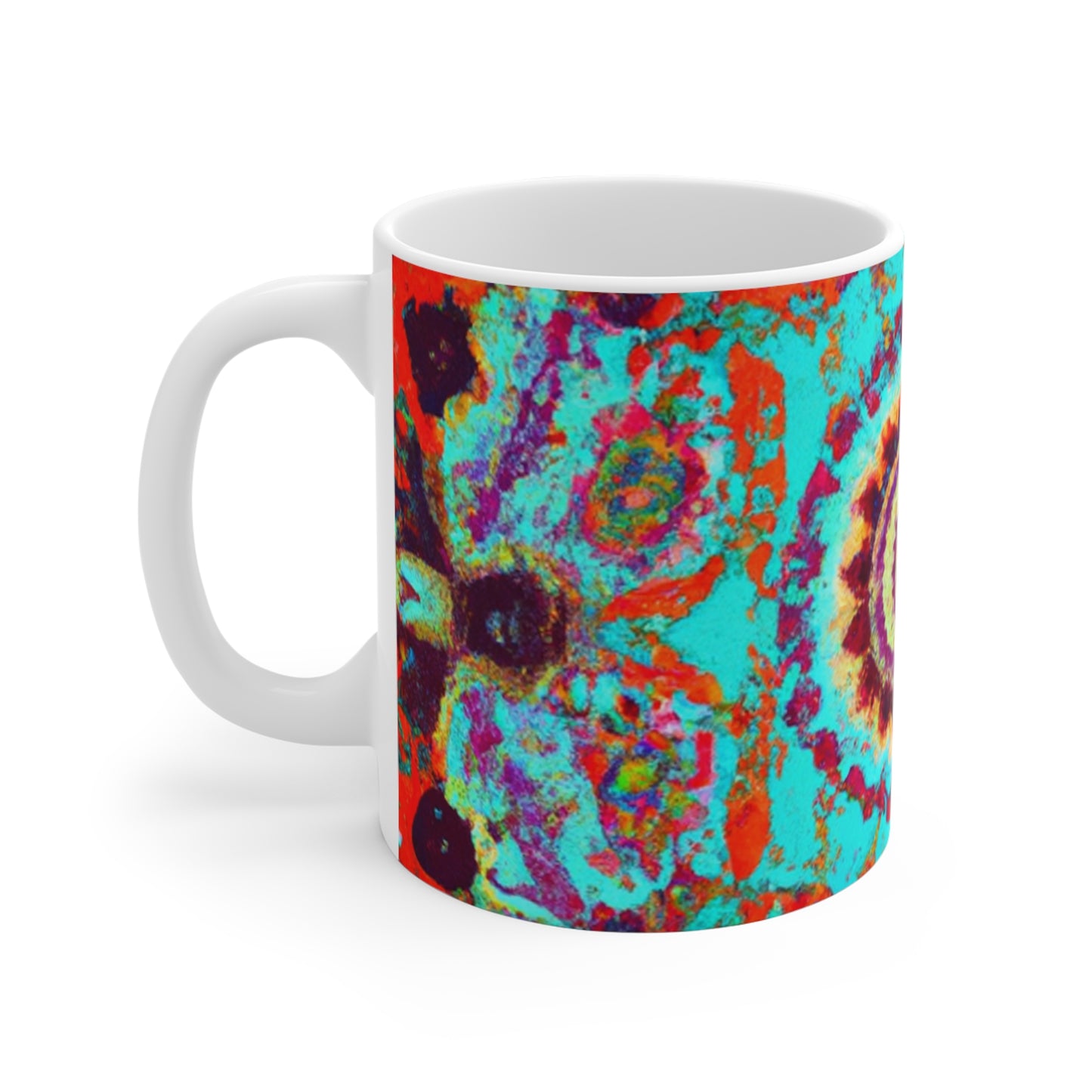 Buster's Brew Concoctions - Psychedelic Coffee Cup Mug 11 Ounce