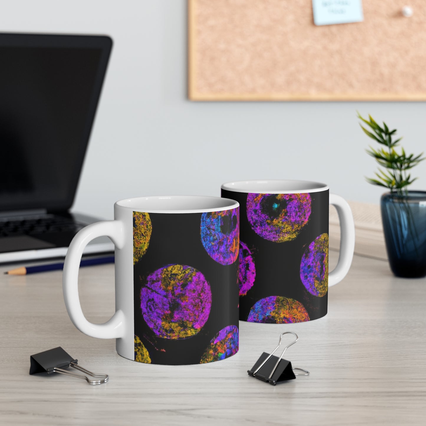 .

Maxwell Java - Psychedelic Coffee Cup Mug 11 Ounce