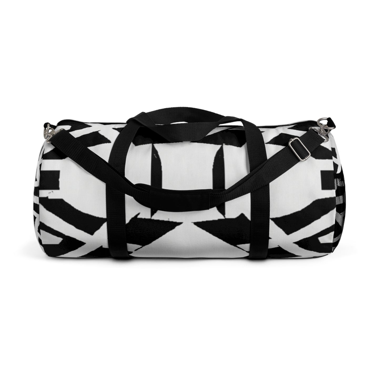 Albertina Mathilde von Braunmüller - Geometric Pattern Duffel Travel Gym Luggage Bag