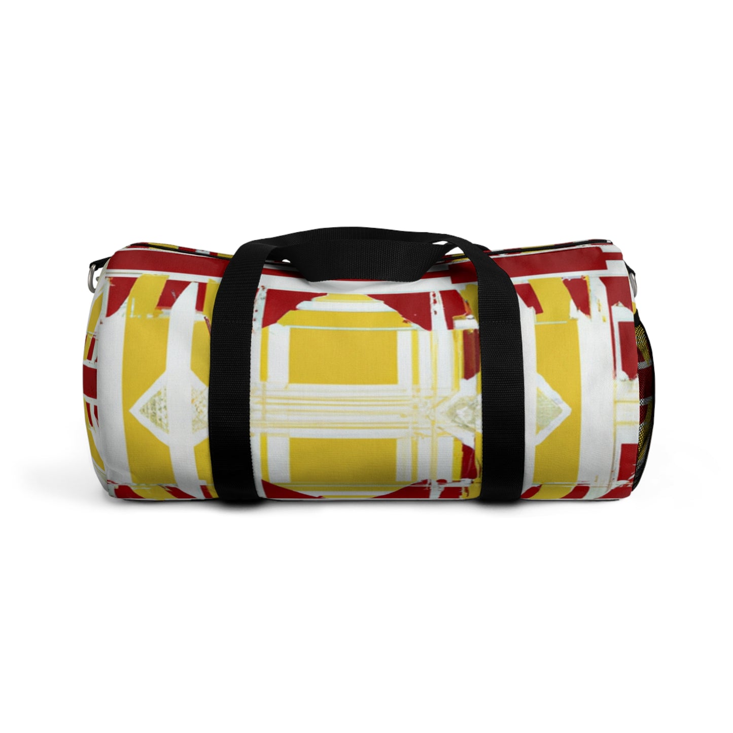 Herberta Longskirt - Geometric Pattern Duffel Travel Gym Luggage Bag