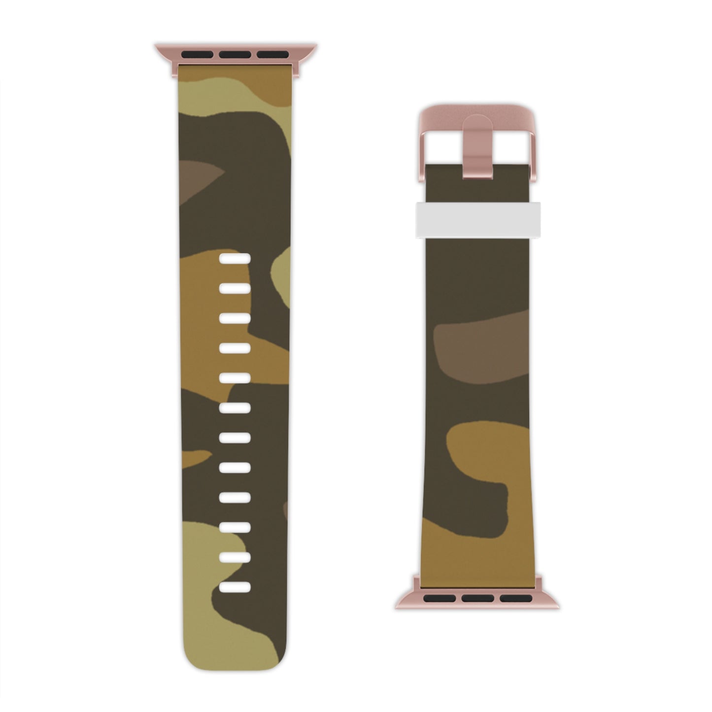 Nathaniel Burrows. - Camouflage Apple Wrist Watch Band