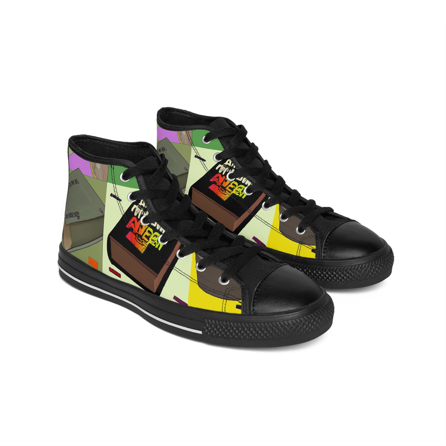 Maurice de Gallo - Comic Book Hi Tops