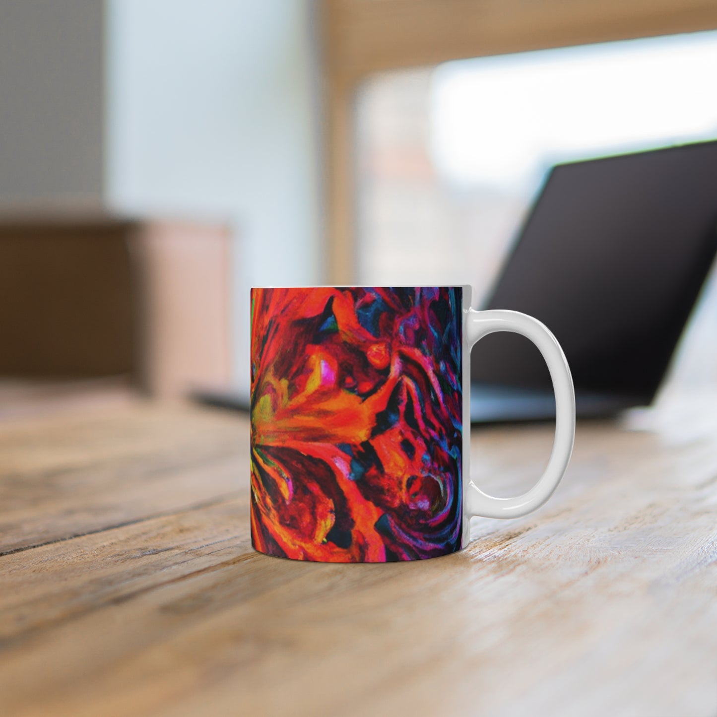 Salem's Signature Coffee - Psychedelic Coffee Cup Mug 11 Ounce