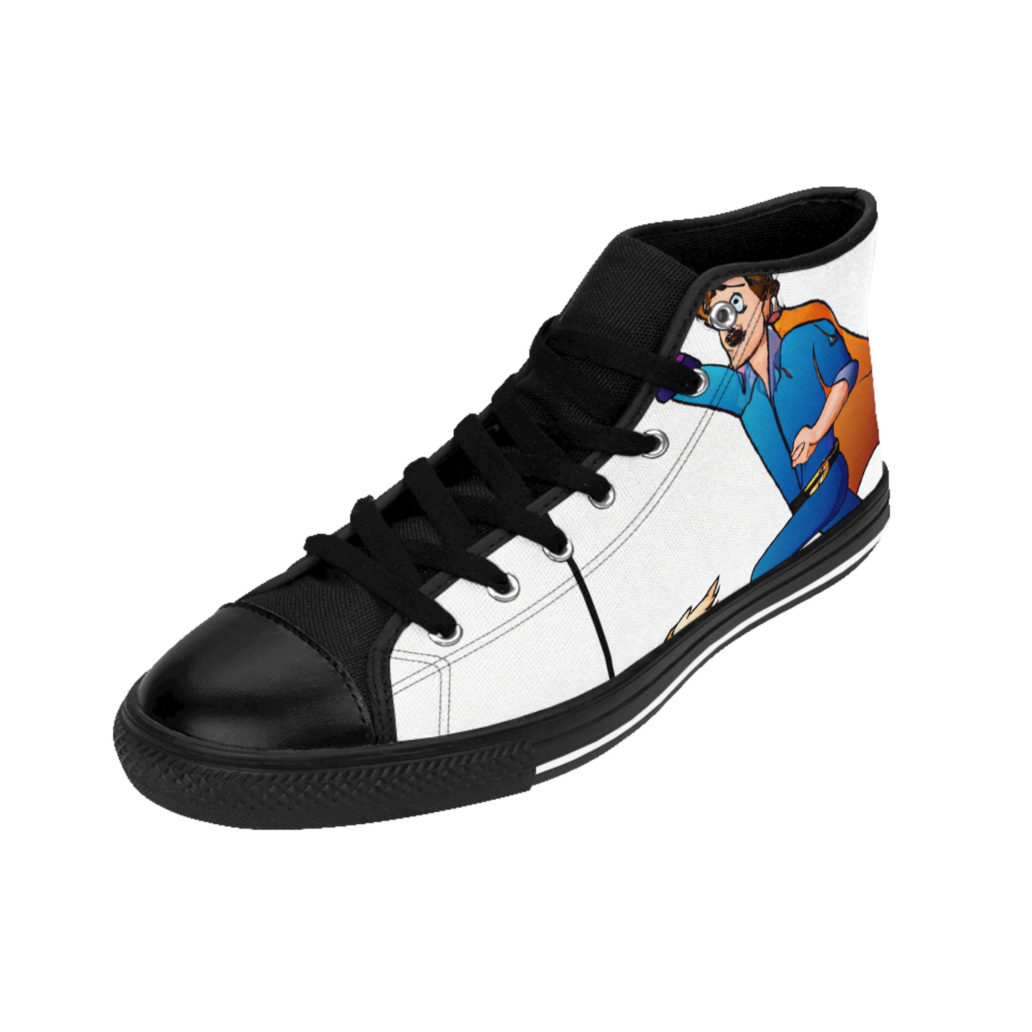 Hildegomar the Shoemaker - Comic Book Hi Tops