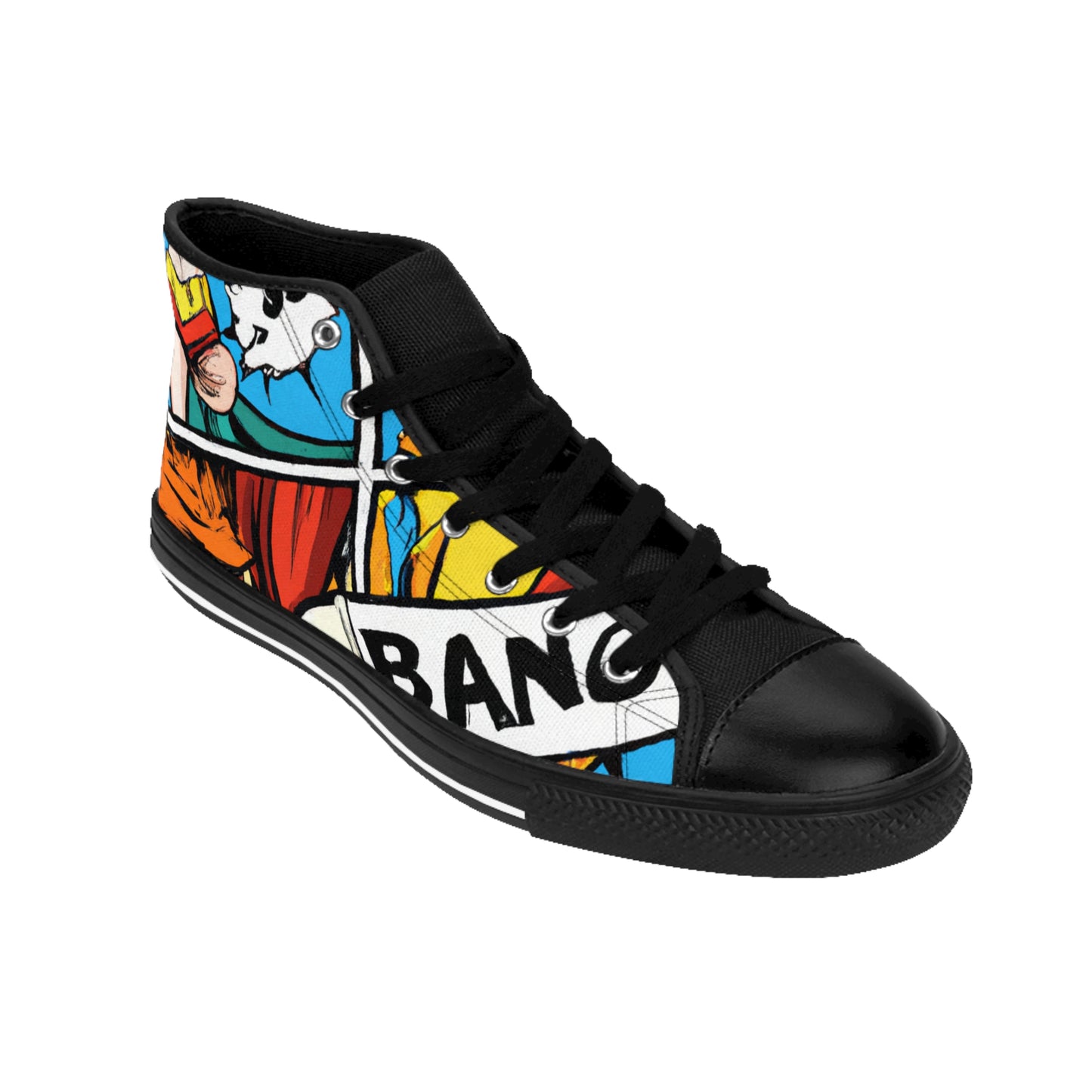 Hroald the Shoemaker - Comic Book Hi Tops