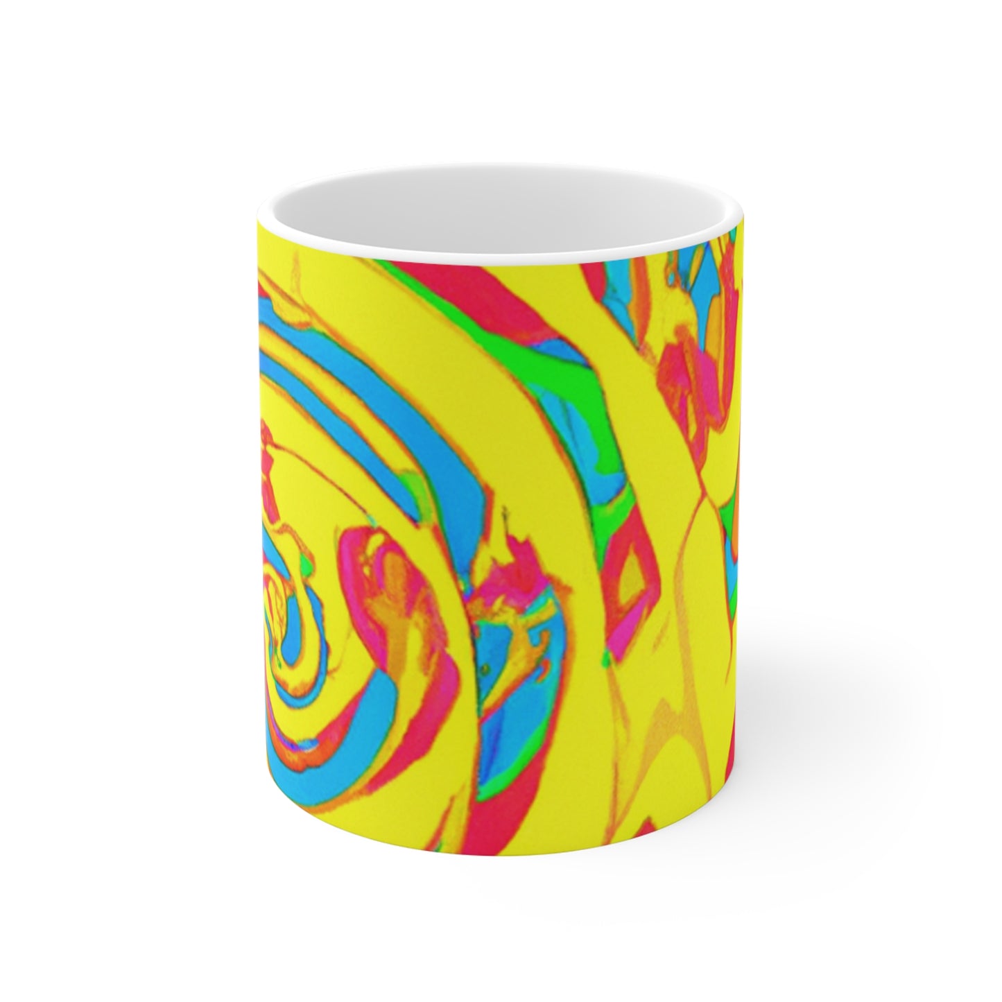 Maxwell's Roast - Psychedelic Coffee Cup Mug 11 Ounce