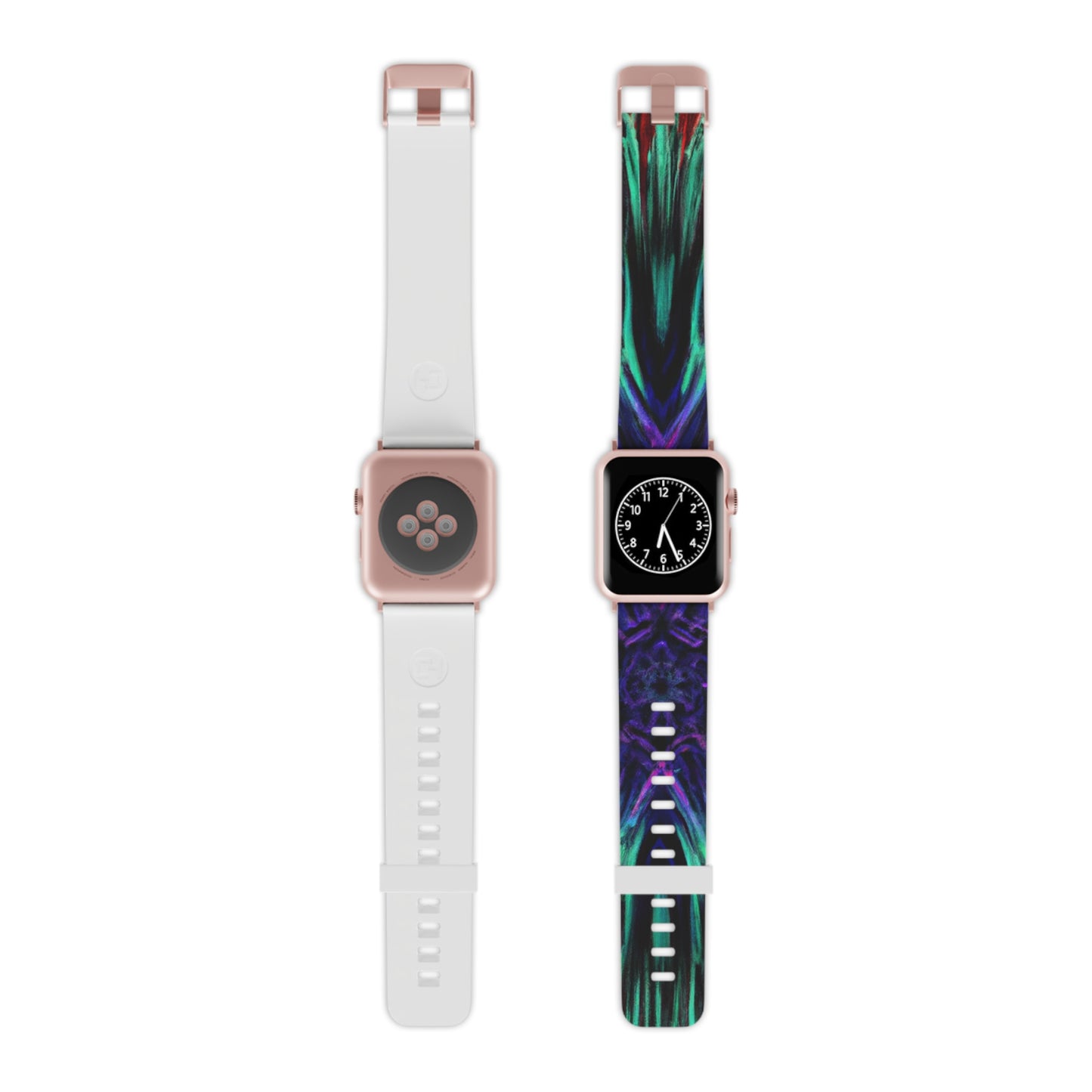 Henry or Henrietta Hurlburt - Trippy Hippy Boho Psychedelic Apple Wrist Watch Band