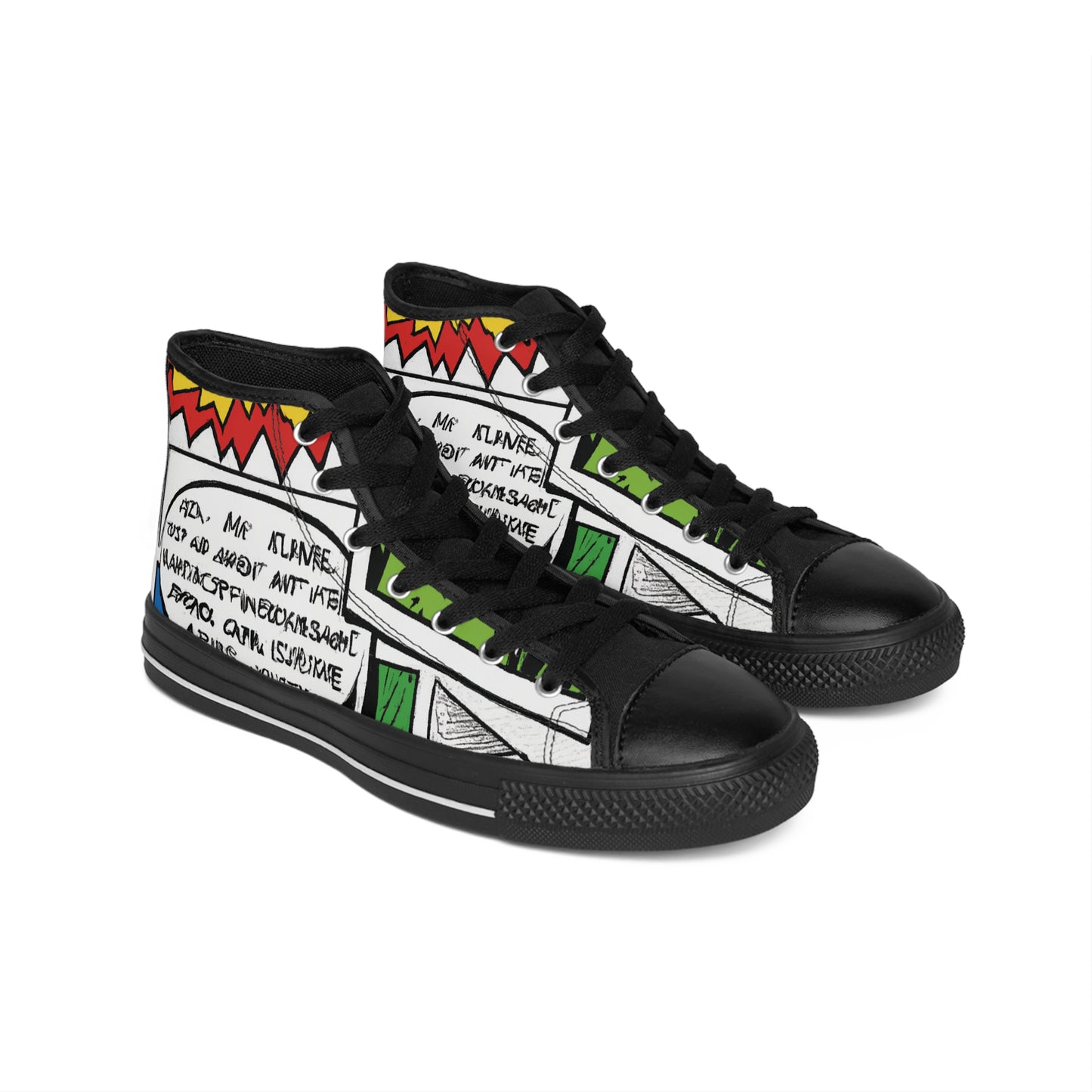 .

Fontessa of Flanders - Comic Book Hi Tops