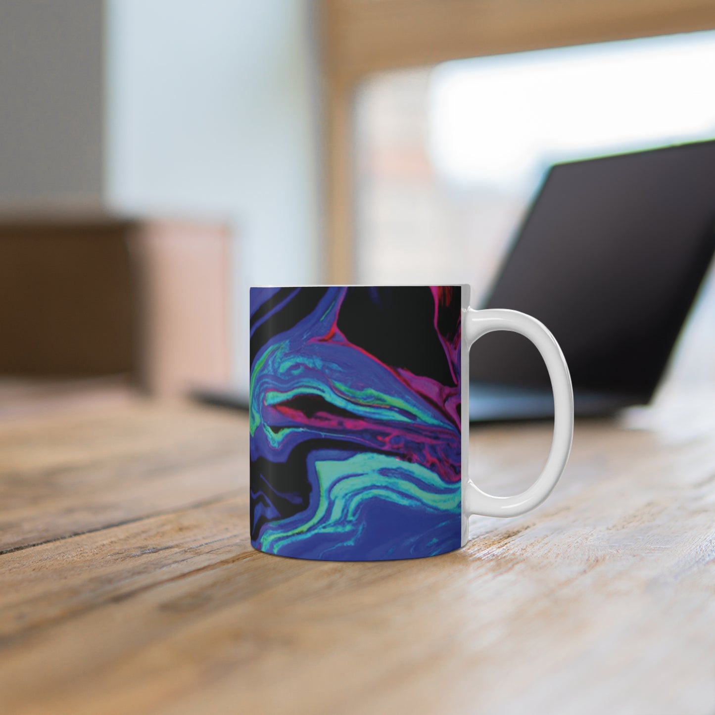 Percy's Java - Psychedelic Coffee Cup Mug 11 Ounce