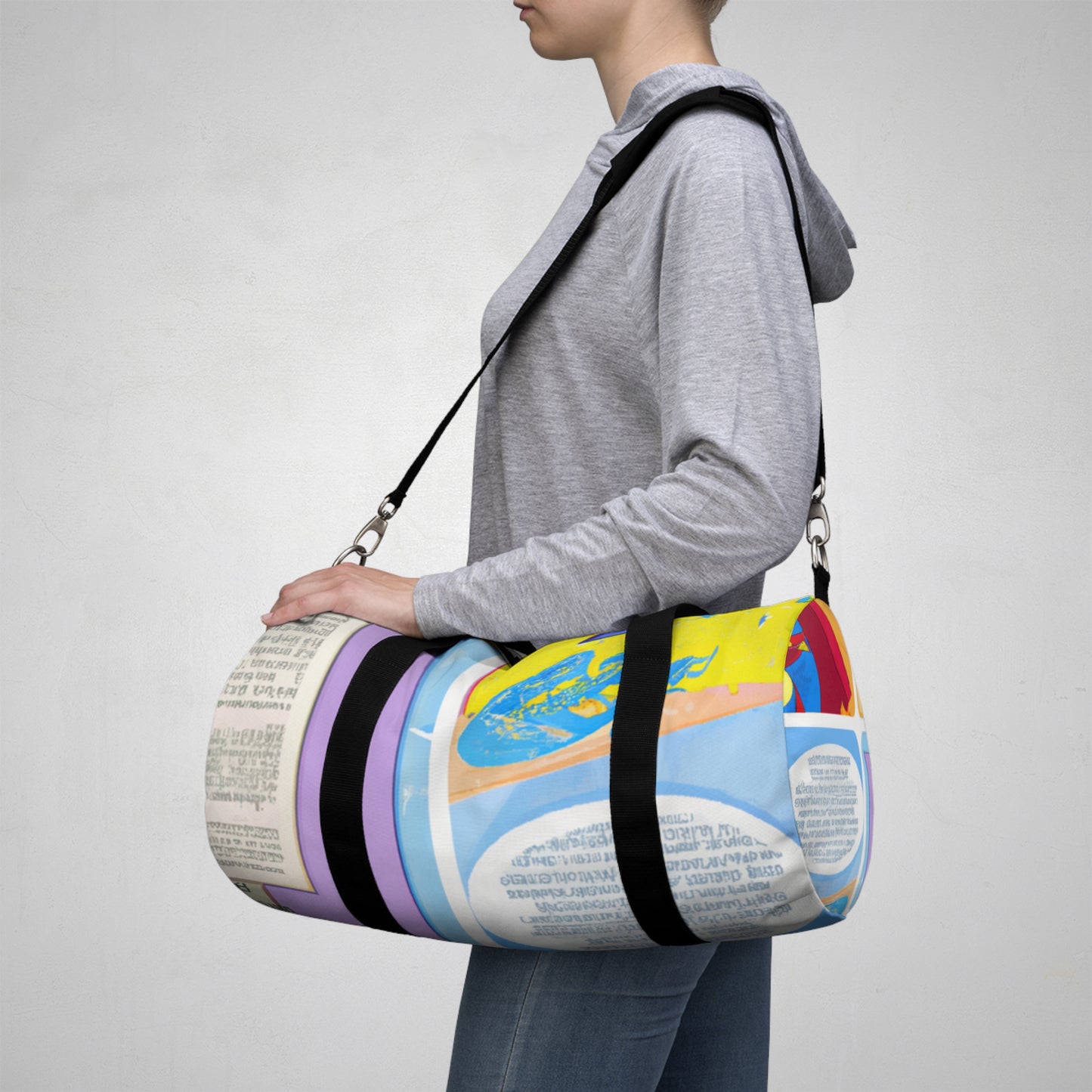 Caleb Harcourt Couture - Comic Book Duffel Bag