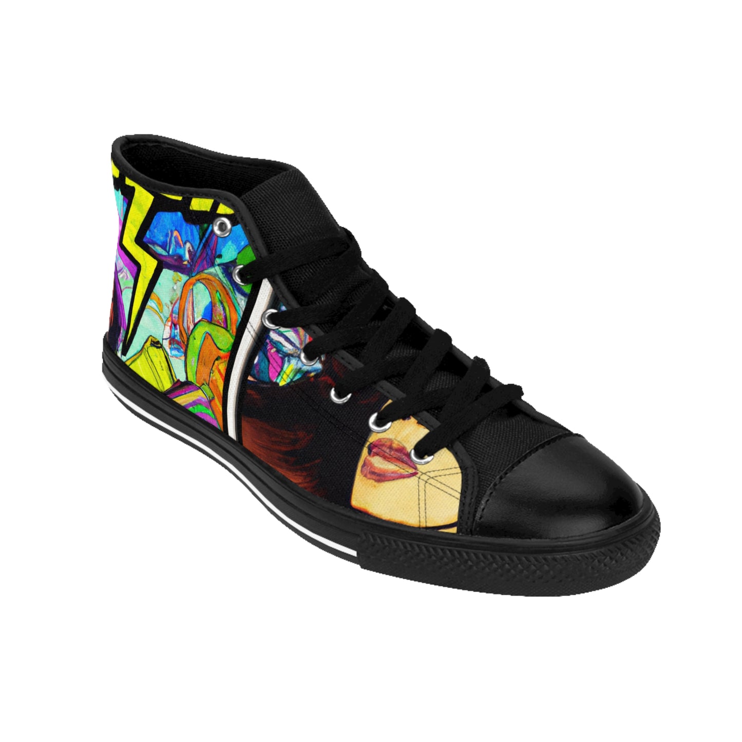 .

Fenella de Cartier - Comic Book Hi Tops