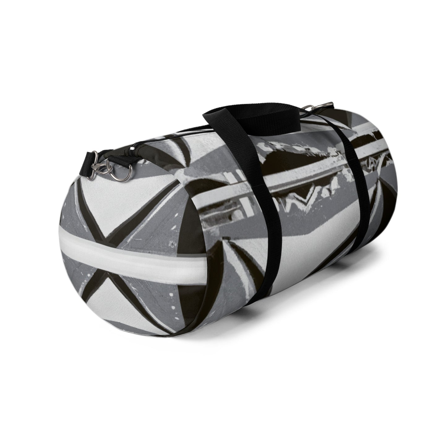 Hortense Haversmith - Geometric Pattern Duffel Travel Gym Luggage Bag