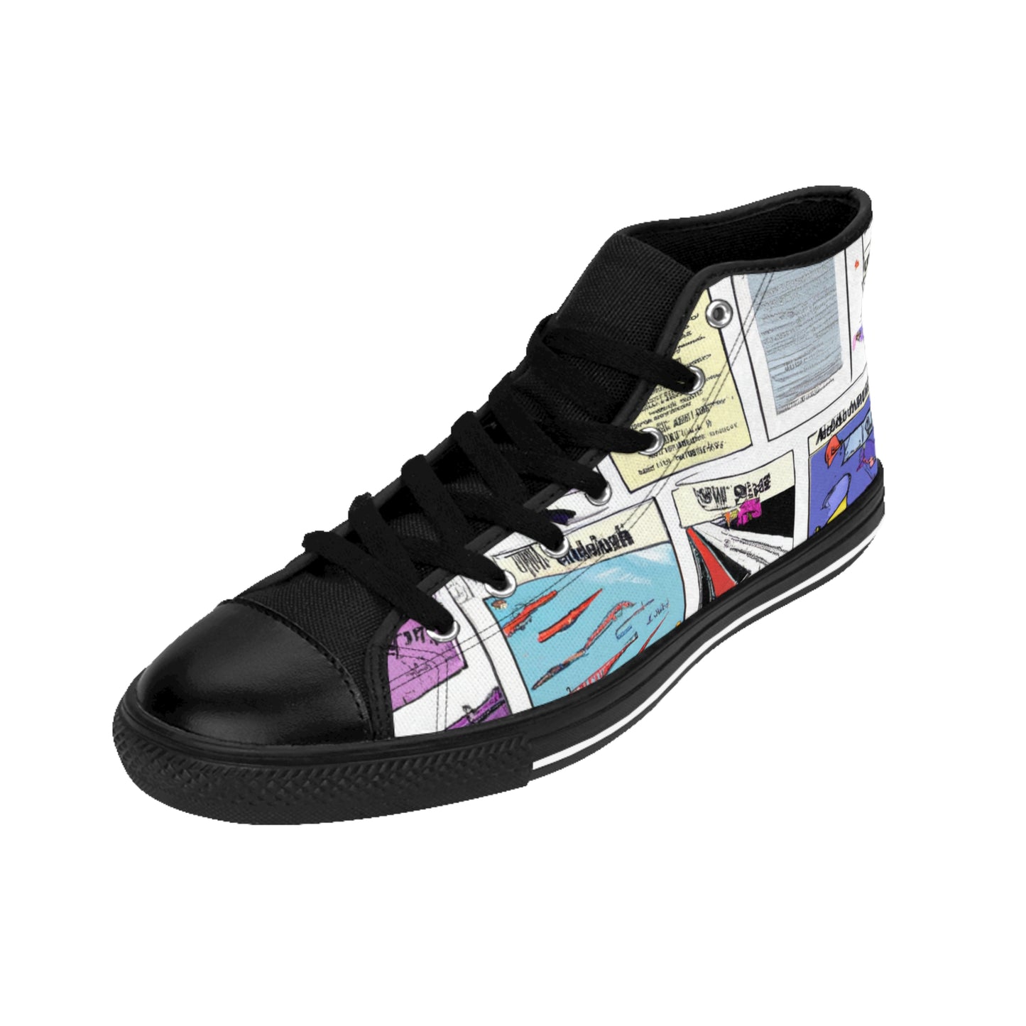 .

Winifred Bootsmith - Comic Book Hi Tops