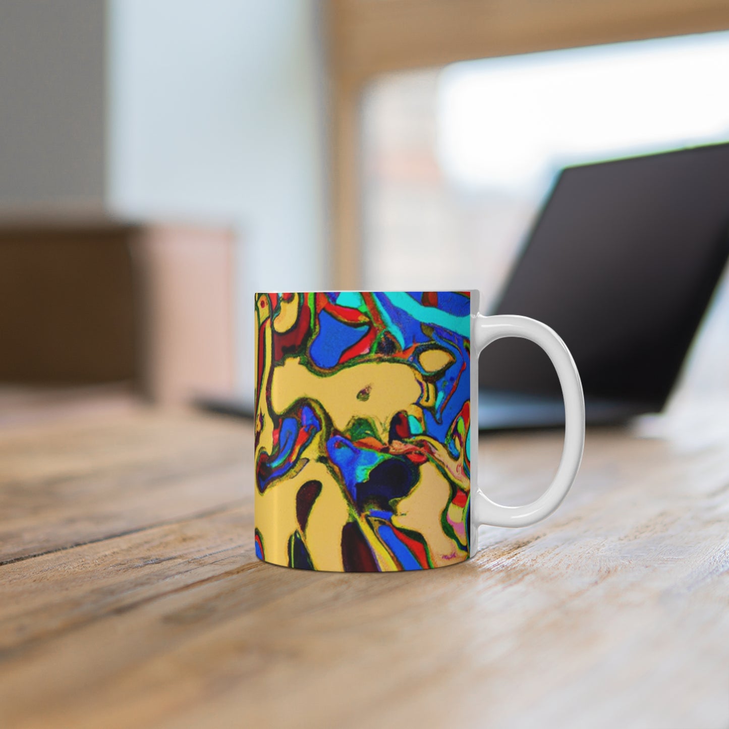 Rocco's Roast - Psychedelic Coffee Cup Mug 11 Ounce