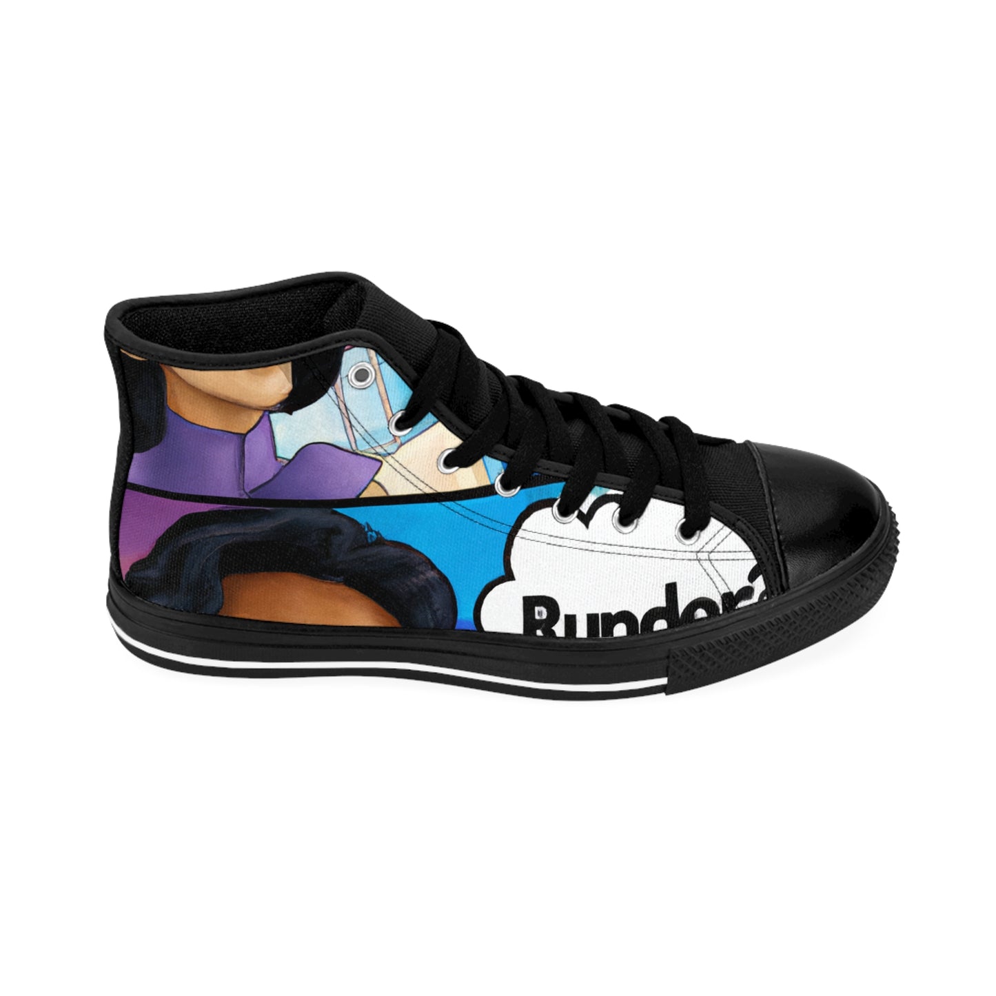 .

Clarisse the Cobbler - Comic Book Hi Tops