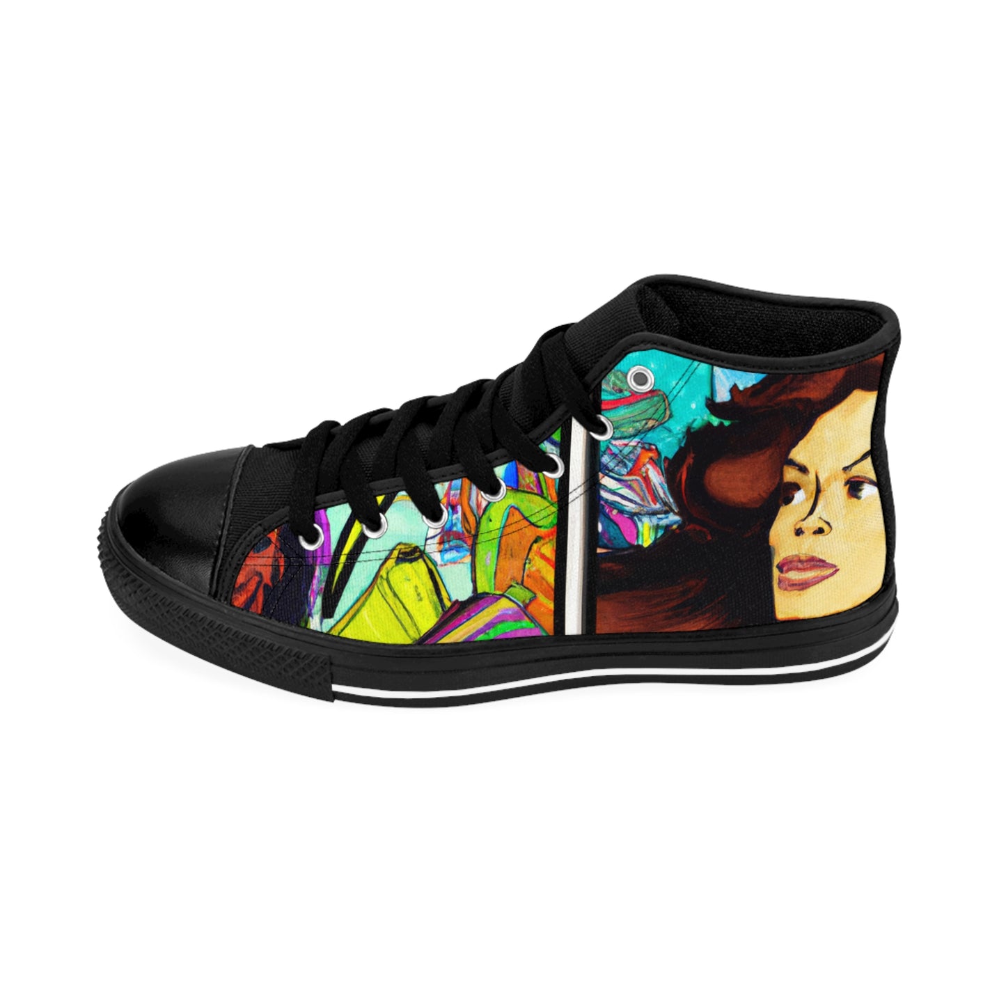 .

Fenella de Cartier - Comic Book Hi Tops