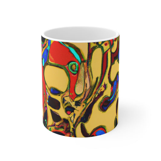 Rocco's Roast - Psychedelic Coffee Cup Mug 11 Ounce