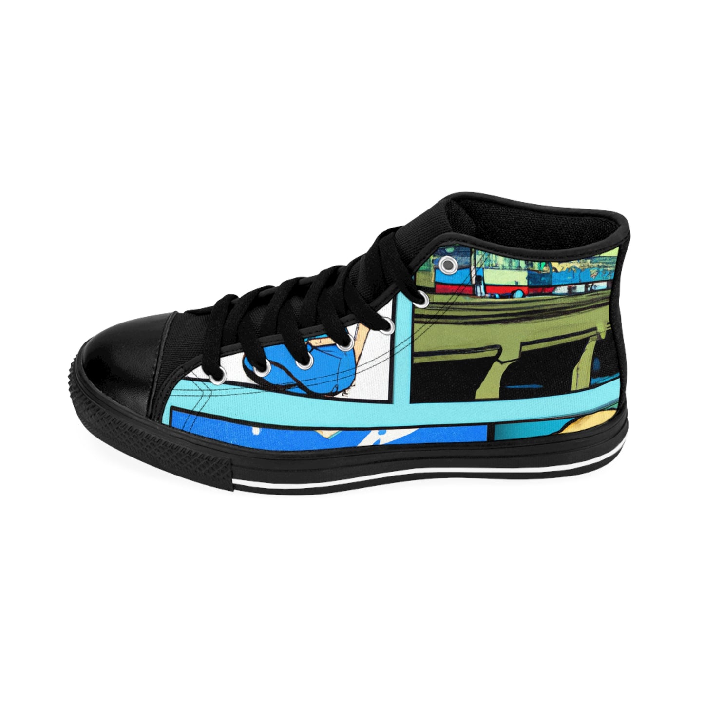 .

Indrek the Shoemaker - Comic Book Hi Tops