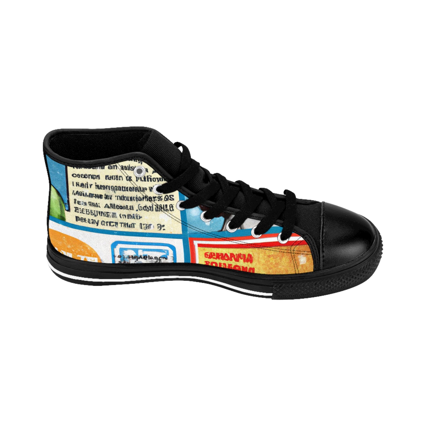 .

Girart Footwear - Comic Book Hi Tops