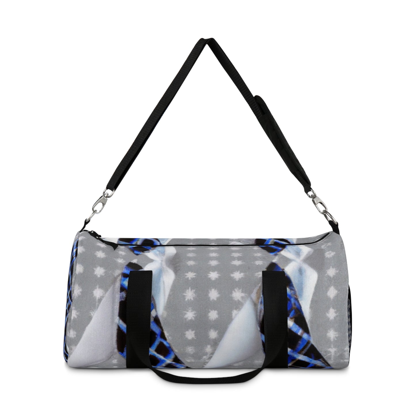 Clara Monetreaux - Geometric Pattern Duffel Travel Gym Luggage Bag