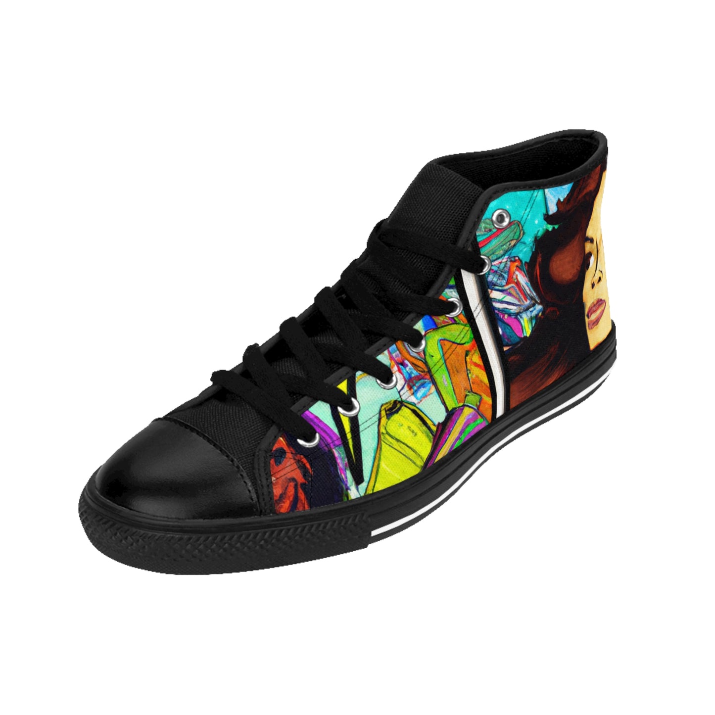 .

Fenella de Cartier - Comic Book Hi Tops