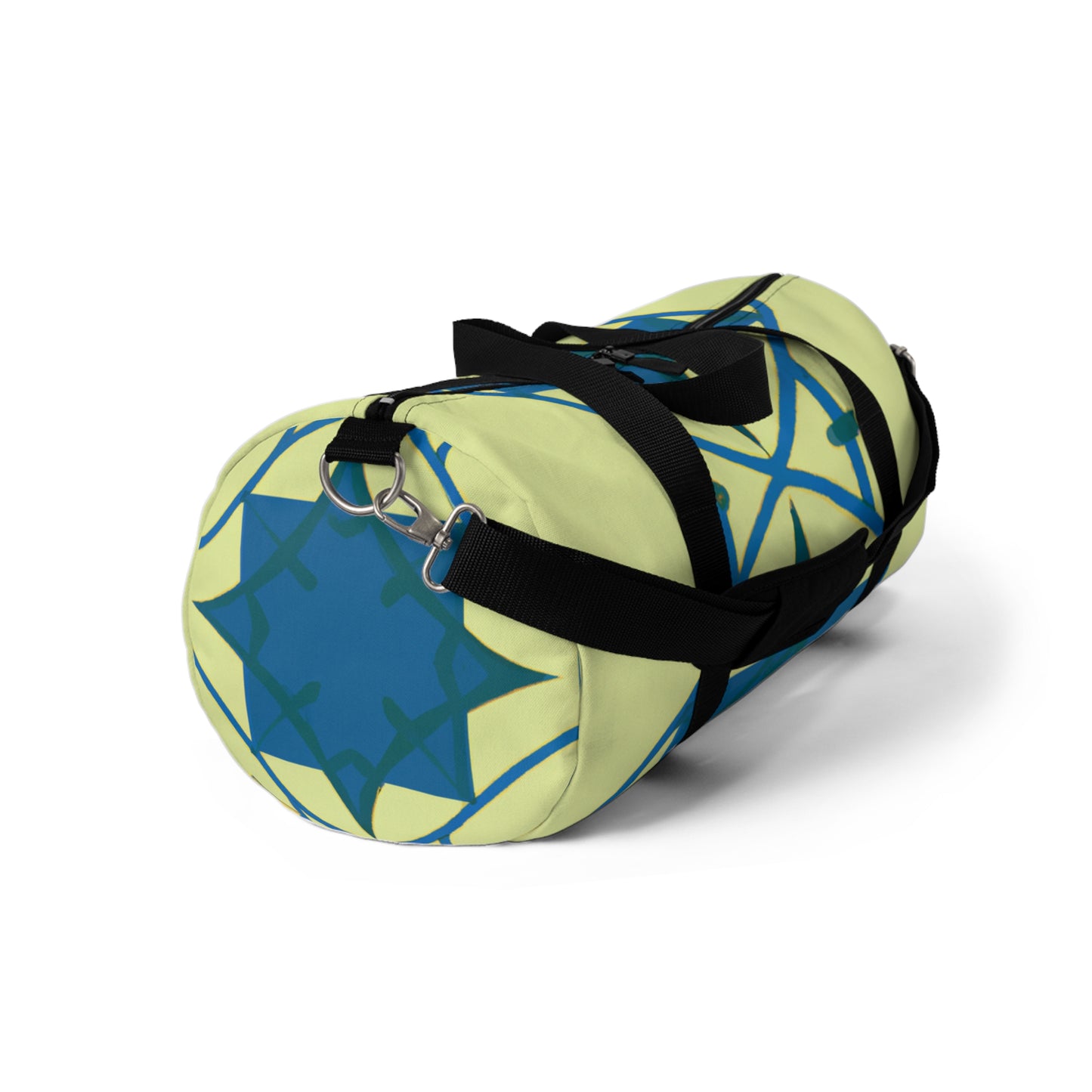 Archimedes Finch - Geometric Pattern Duffel Travel Gym Luggage Bag