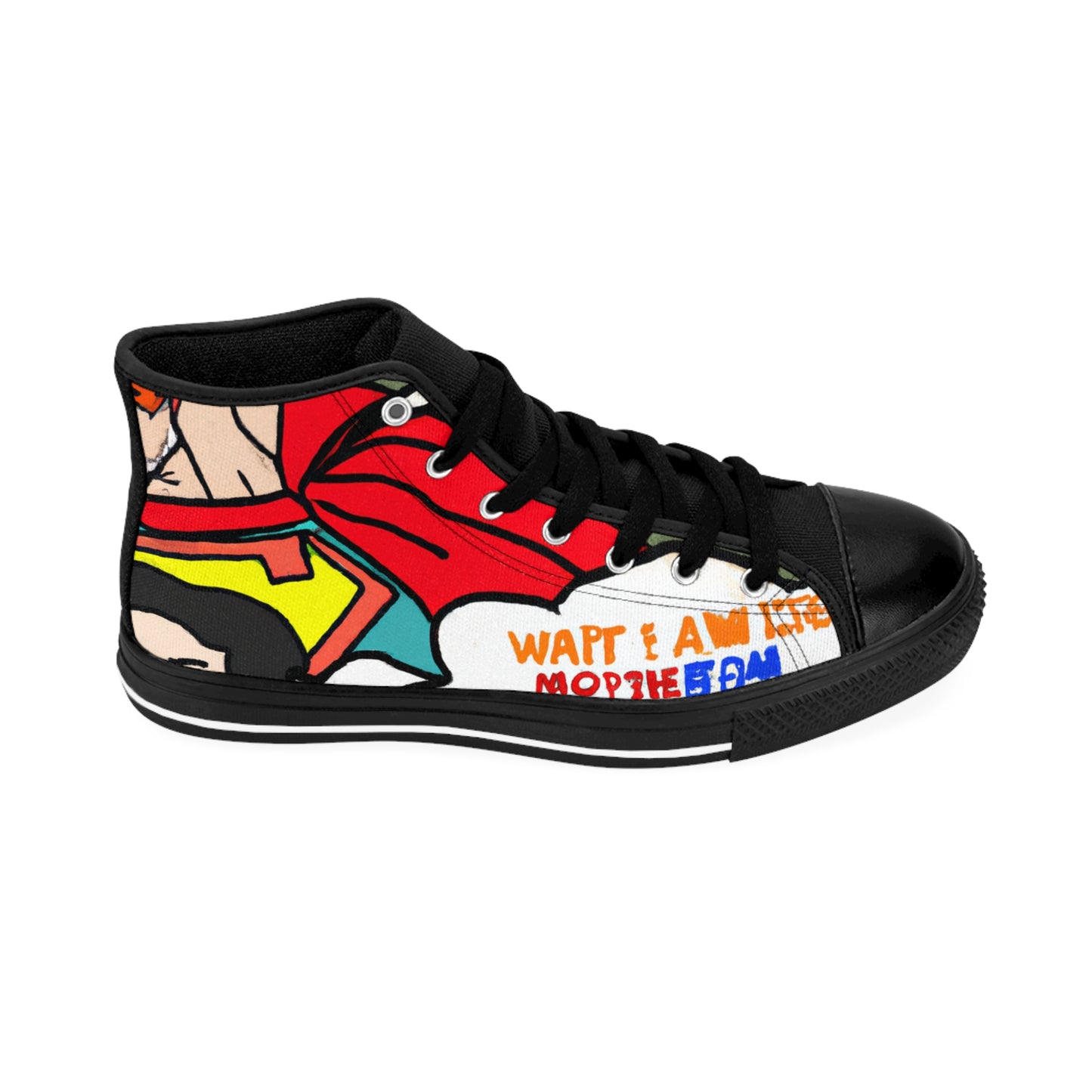 .

Donawin of Leathersole - Comic Book Hi Tops