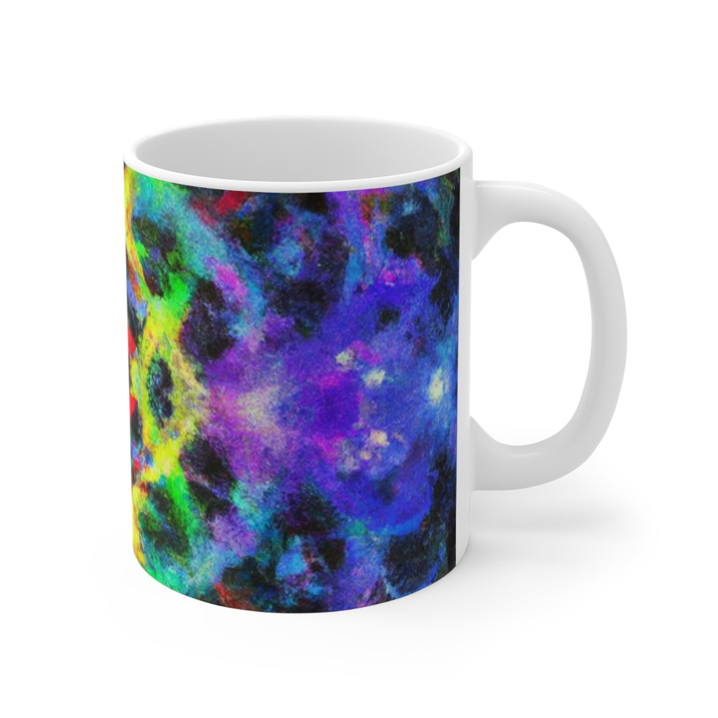 Maybelle's Morning Blend Coffee - Psychedelic Coffee Cup Mug 11 Ounce