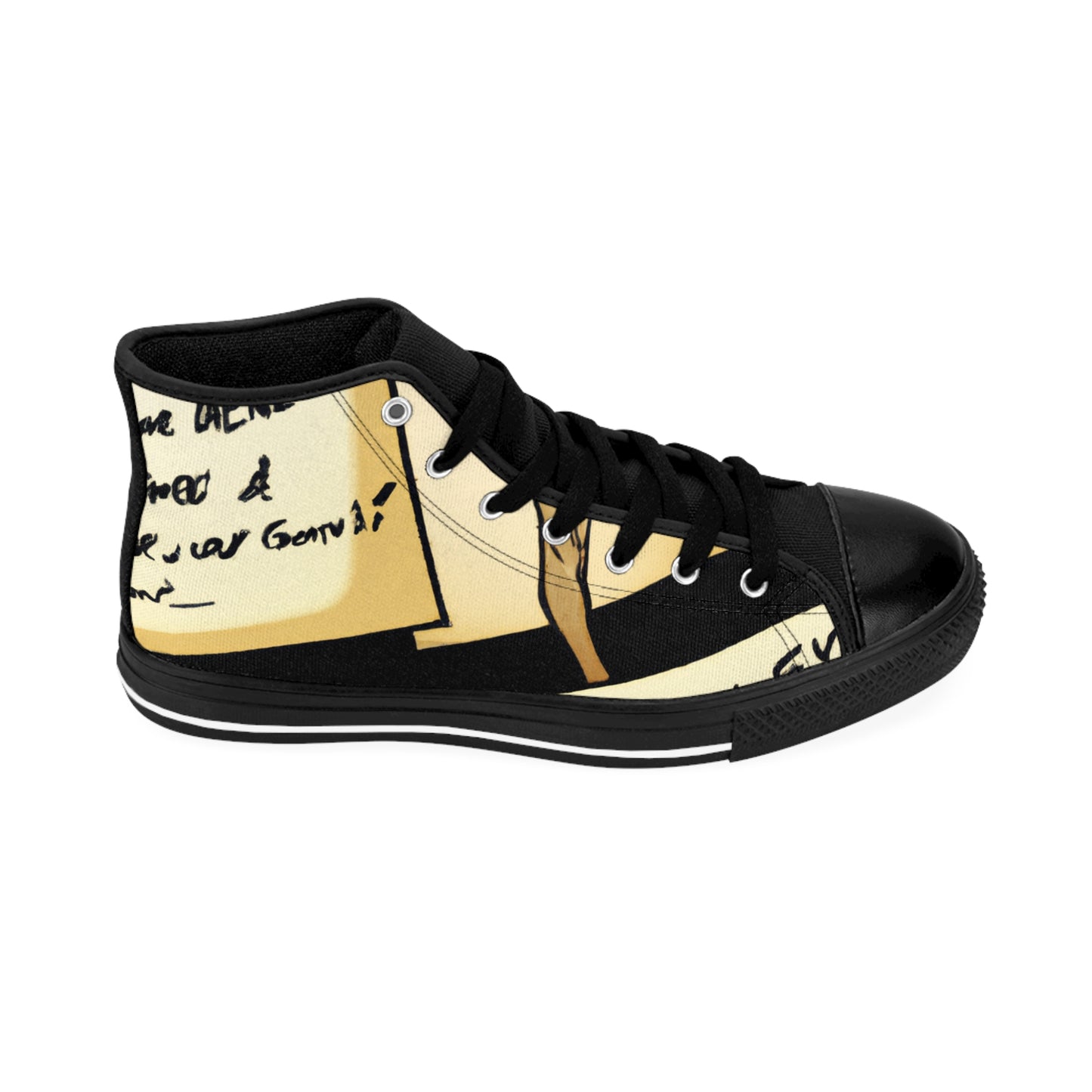 Aleksandr de LaBelle - Comic Book Hi Tops