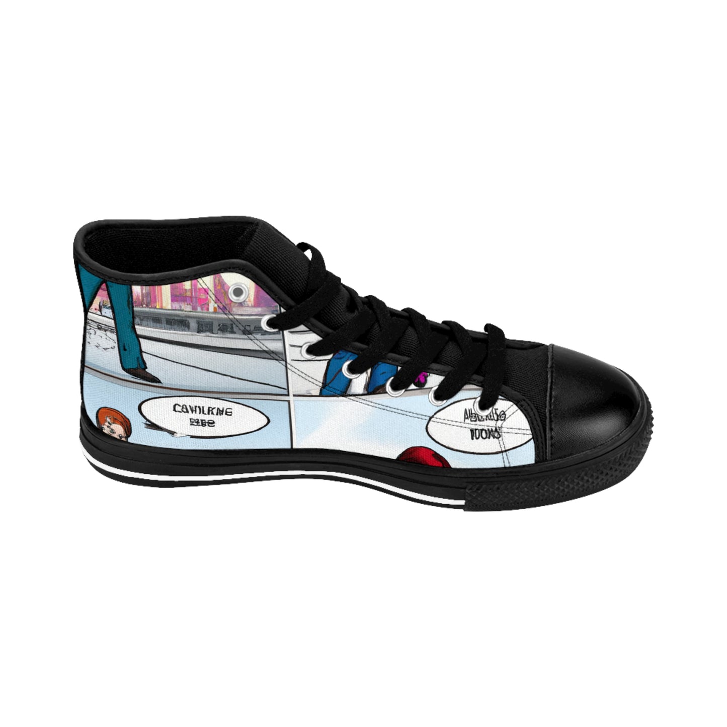 .

Galilee Shoemaker - Comic Book Hi Tops