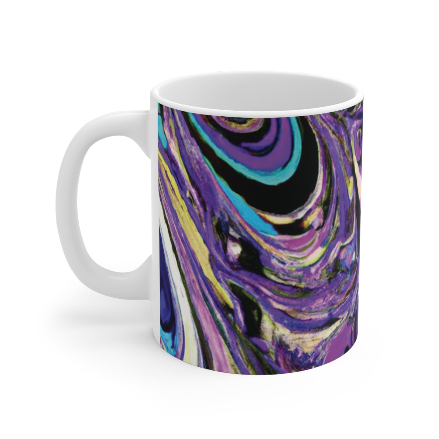 Java Joe's - Psychedelic Coffee Cup Mug 11 Ounce