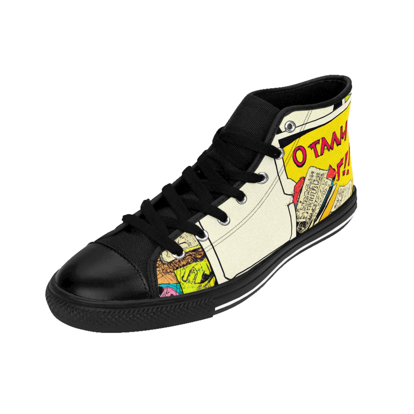 Agathos the ShoeMaker - Comic Book Hi Tops