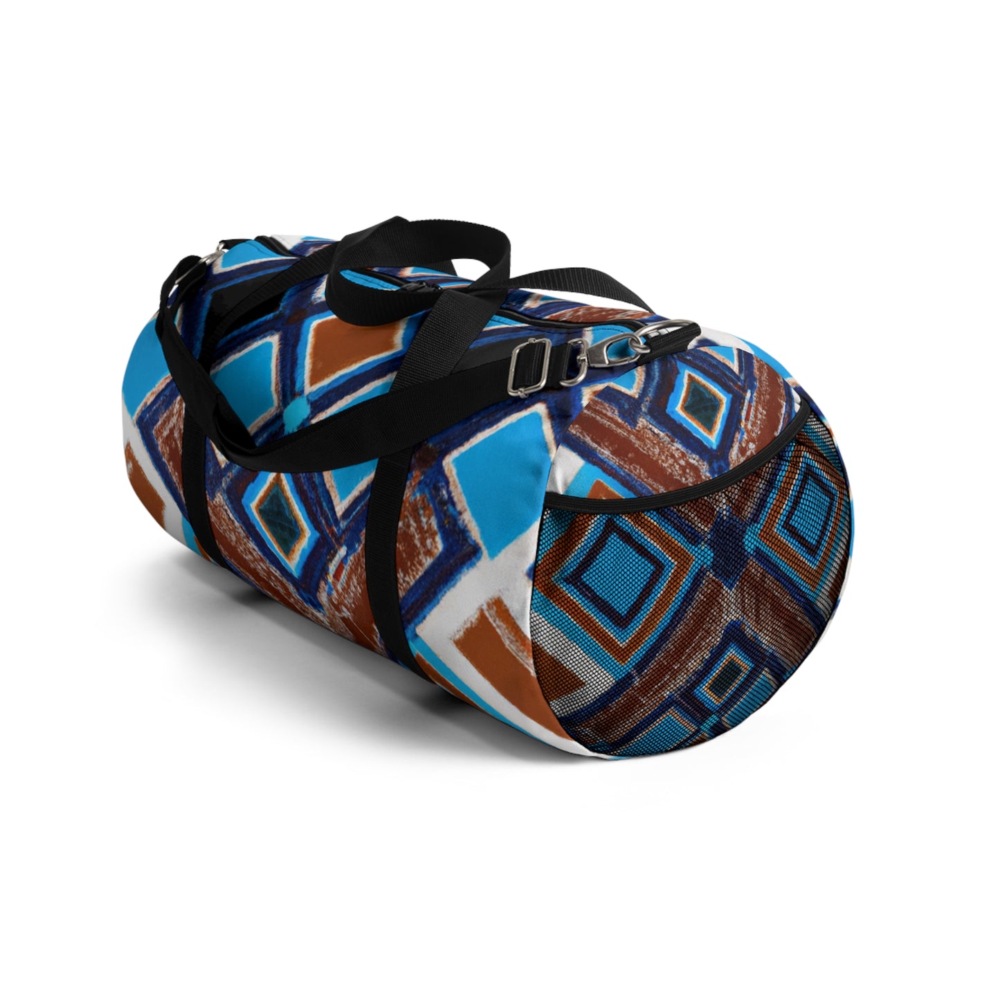 Harriett Walkerwood - Geometric Pattern Duffel Travel Gym Luggage Bag