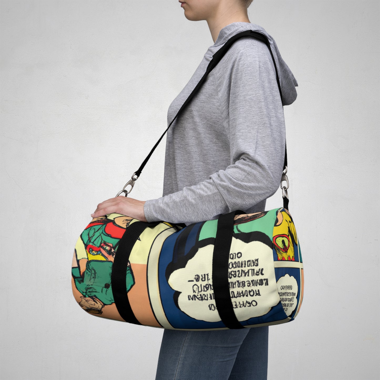 Henrietta Fontaine - Comic Book Duffel Bag