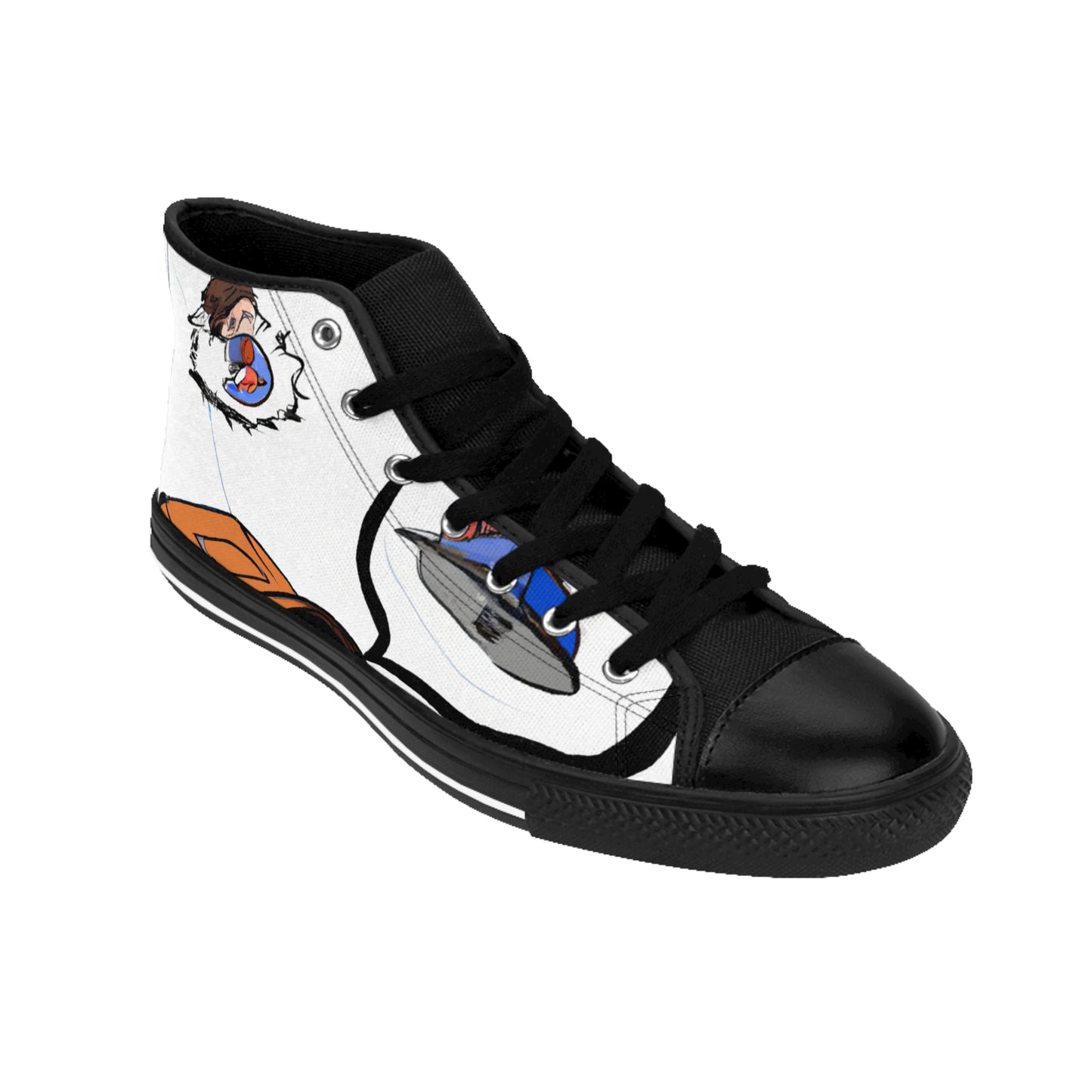 Sir Wilmiod FootFashions - Comic Book Hi Tops