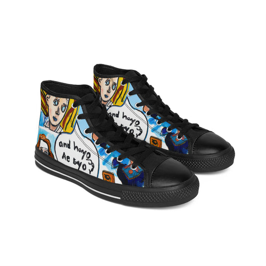 Gannet the Shoemaker - Comic Book Hi Tops