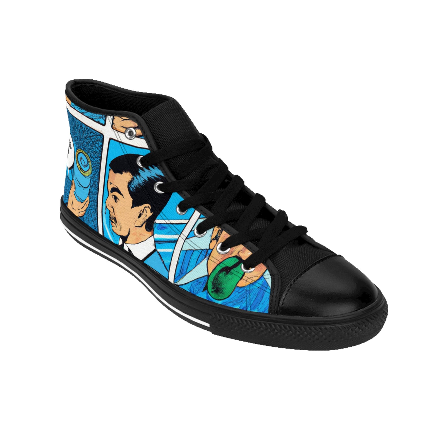 .

Anagmunda the Shoe Creator - Comic Book Hi Tops