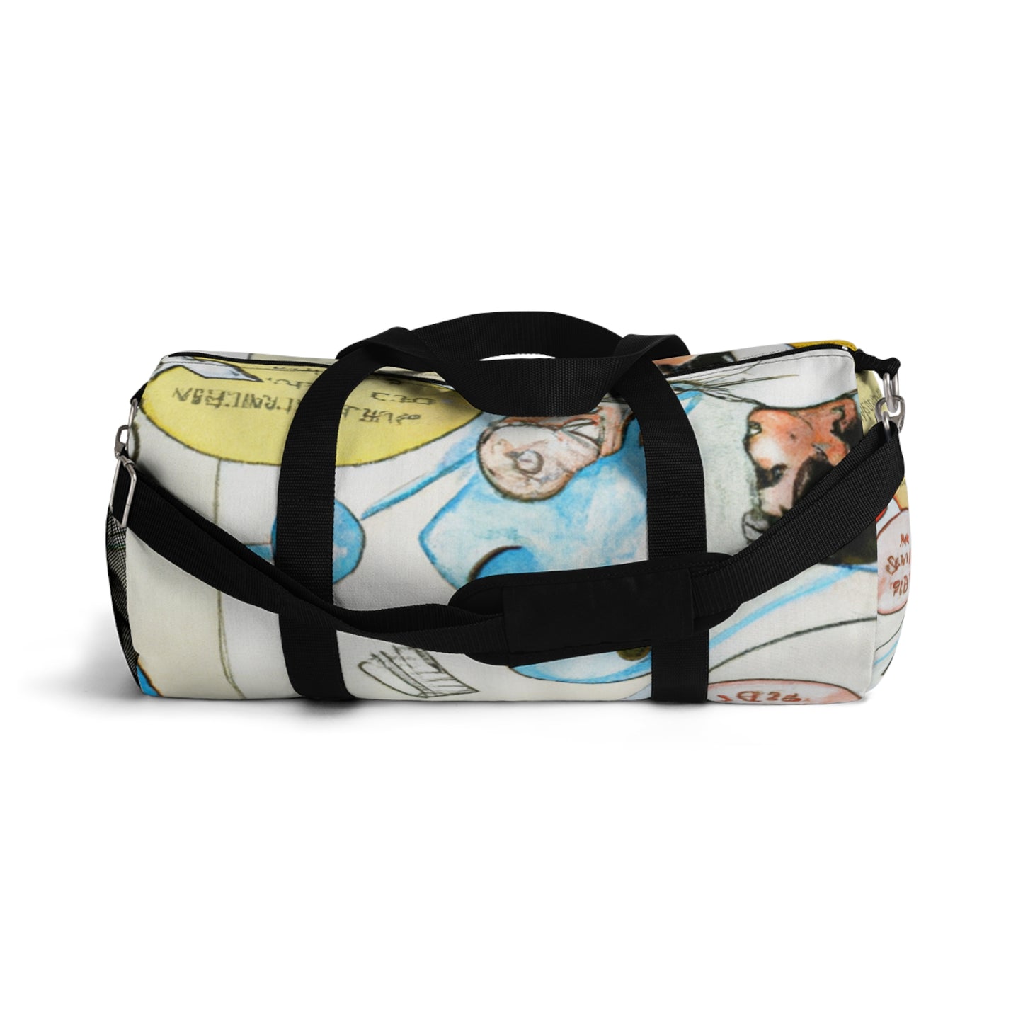 Harrison Murray Luxury Leathers - Comic Book Duffel Bag