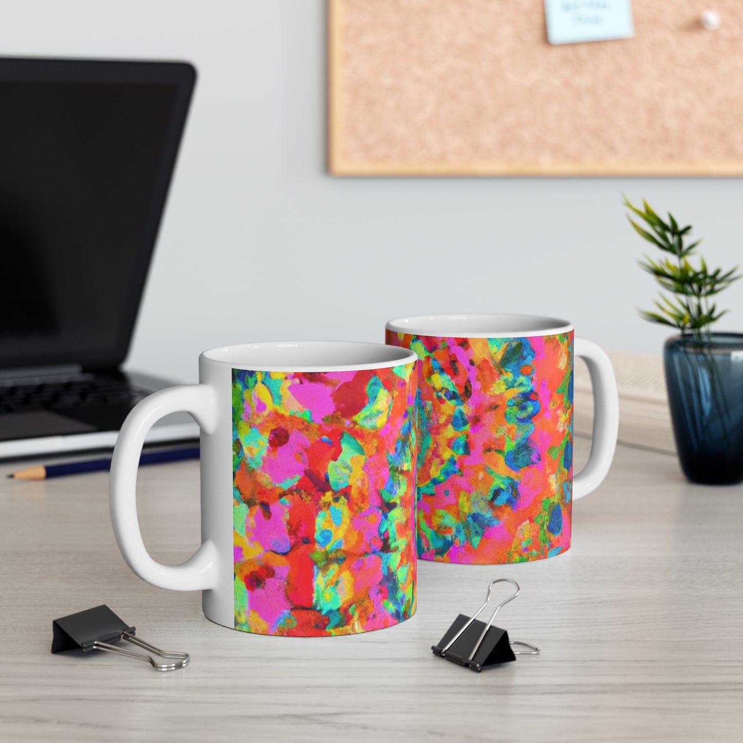 Brew Master Edna. - Psychedelic Coffee Cup Mug 11 Ounce